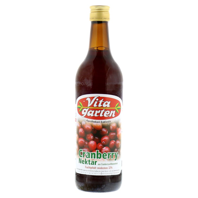 Vitagarten Cranberry Nektar 750 ml