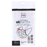 BLNK Disposable Kids Mask Type IIR Girls 5 St