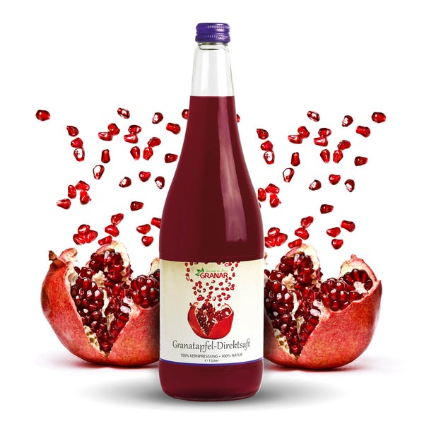 Granatapfel 100% Direktsaft kerngepresst 1000 ml