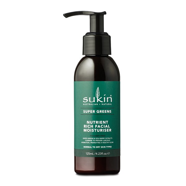 Sukin Super Greens Facial Moisturiser 125 ml
