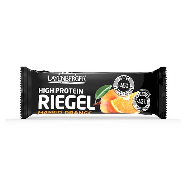 Layenberger Lowcarb Protein Riegel Mango Orange 35 g