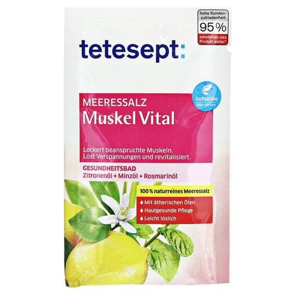 Tetesept Meeressalz Muskel Vital 80 g