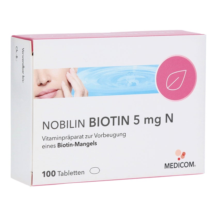 Nobilin Biotin 5 mg N Tabletten 100 St