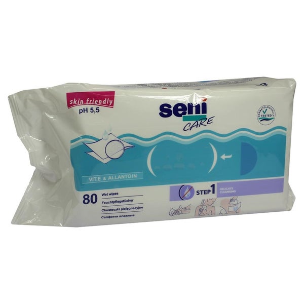 Seni Care Feuchttücher XXL mit Vitamin E 80 Stk. 80 St