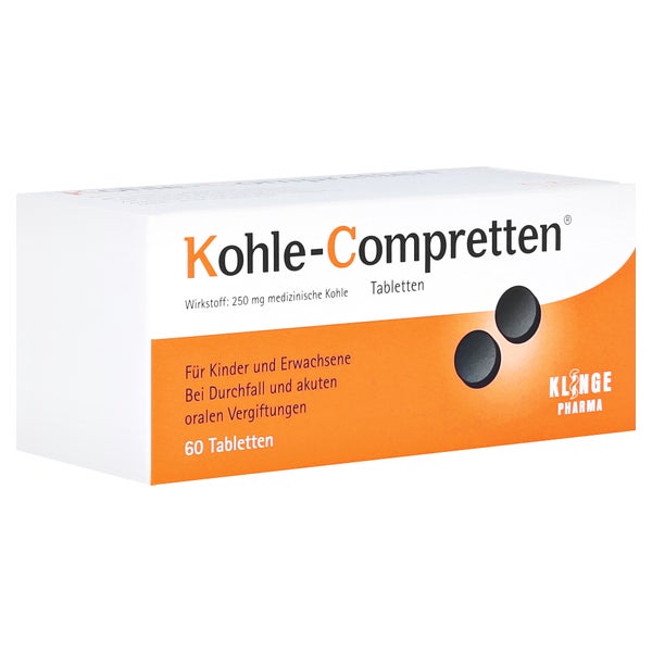 Kohle-Compretten 60 St