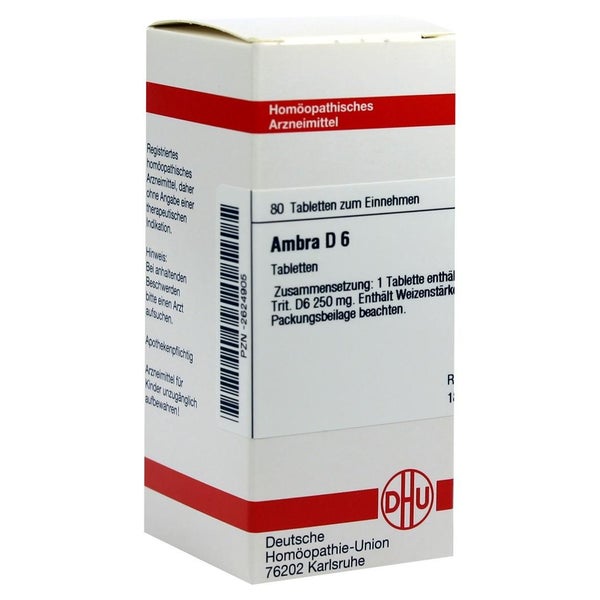 Ambra D 6 Tabletten 80 St