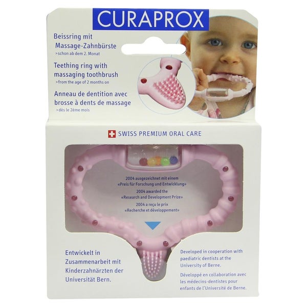 Curababy Girl pink CBR Beißring 1 St