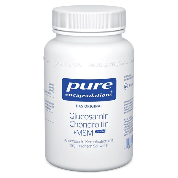 pure encapsulations Glucosamin + Chondroitin + MSM 60 St