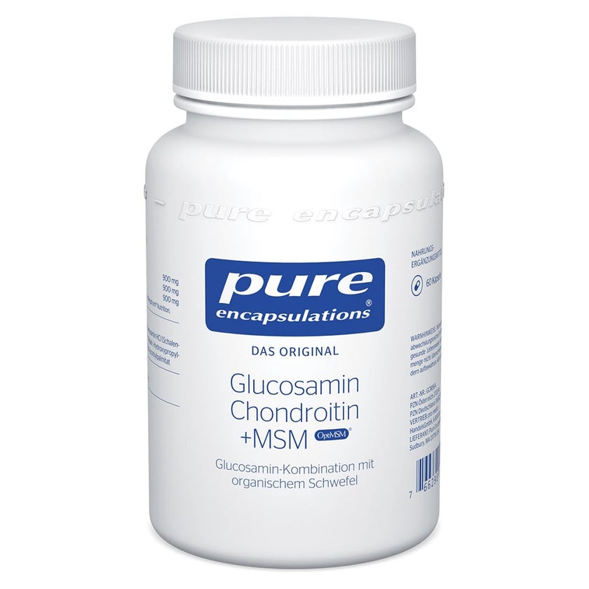 pure encapsulations® Glucosamin + Chondroitin + MSM 60 St