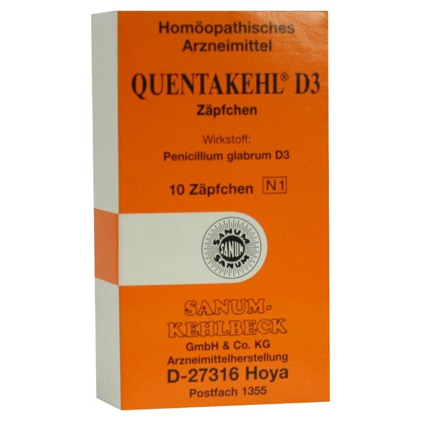 Quentakehl D 3 Zäpfchen 10 St