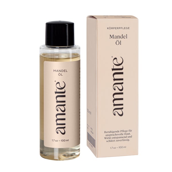 Mandelöl 100 % rein - Hautpflegeöl Amante 100 ml