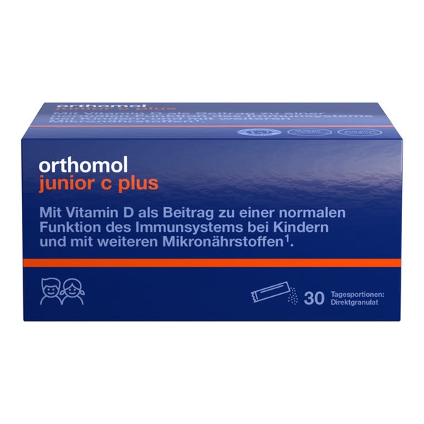 Orthomol junior C plus Direktgranulat Himbeer-Limette 30 St