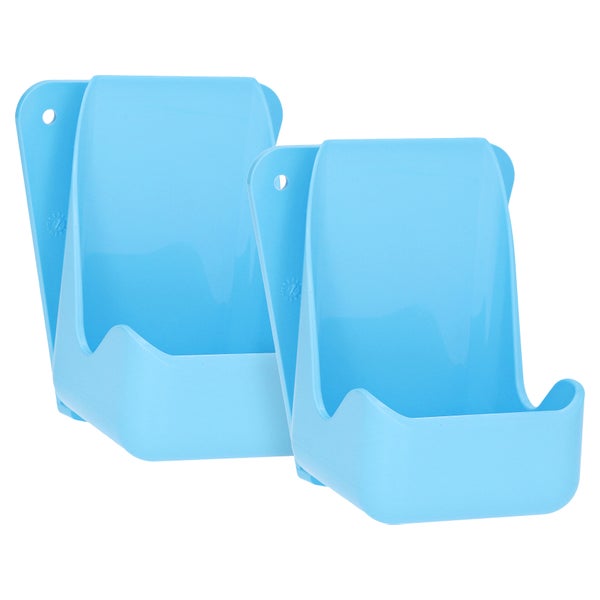 Bode Wandhalter blau für 500 ml-Flaschen 2 St