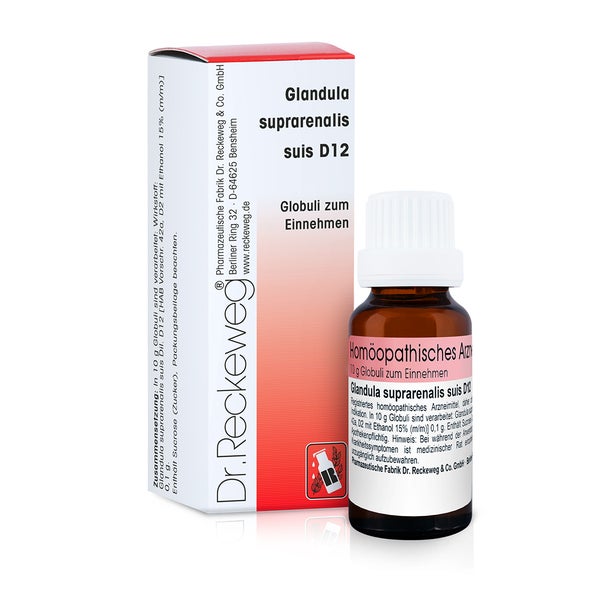 Dr. Reckeweg Glandula suprarenalis suis D12 Globuli 10 g