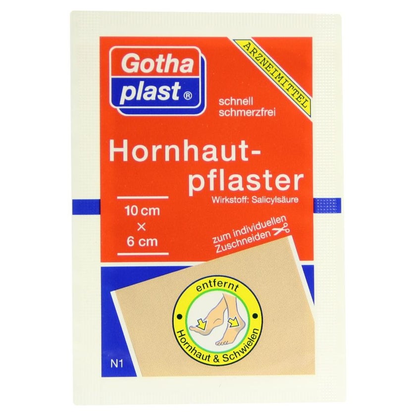 Gothaplast Hornhautpflaster 6x10 cm 1 St