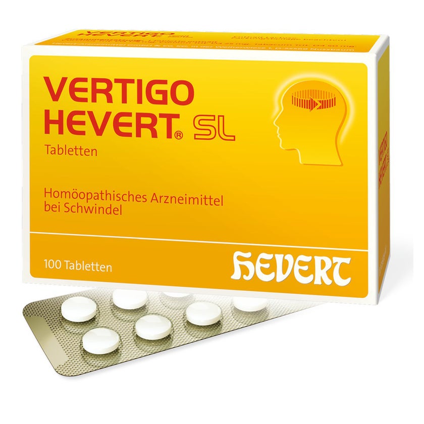 Vertigo Hevert SL Tabletten 100 St