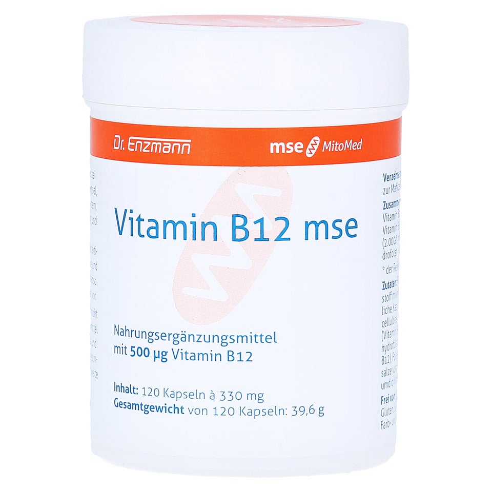 Erfahrungen zu VITAMIN B12 MSE Kapseln | medpex
