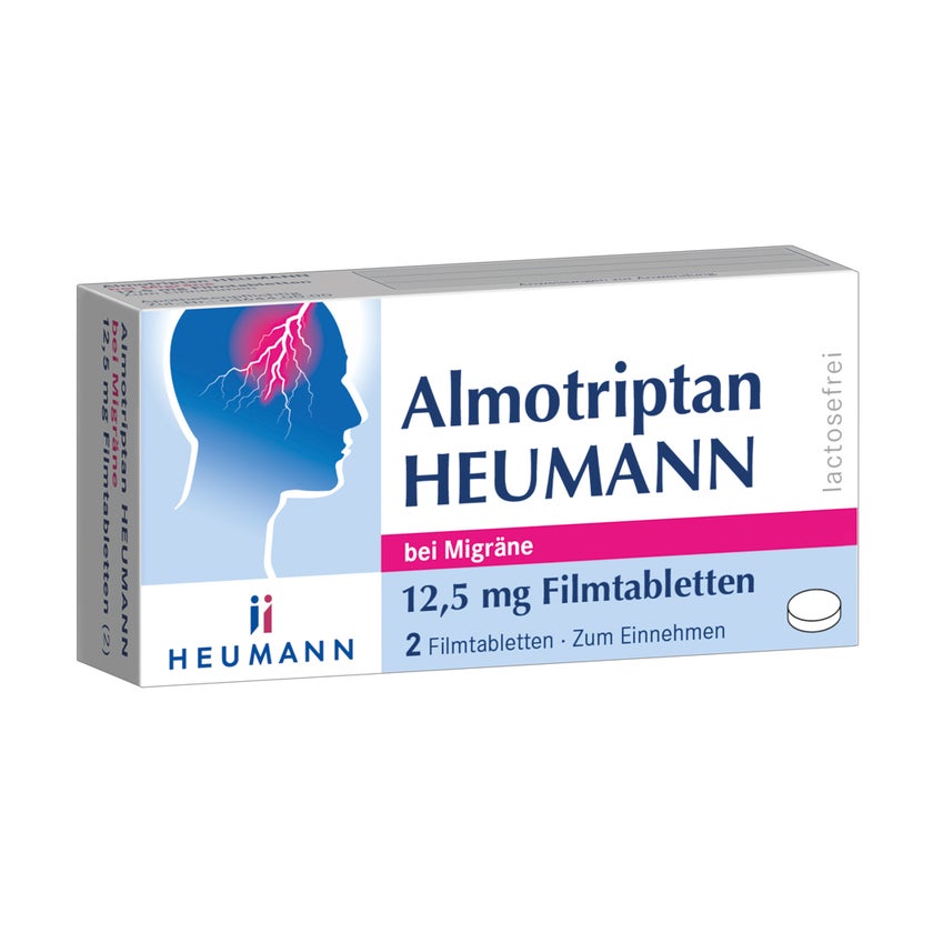 Heumann Almotriptan 12,5 mg Filmtabletten 2 St
