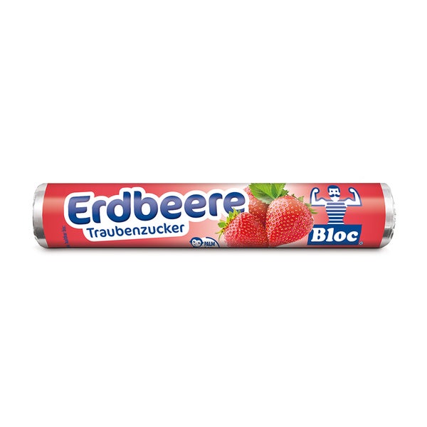 BLOC Traubenzucker Erdbeere Rolle 1 St