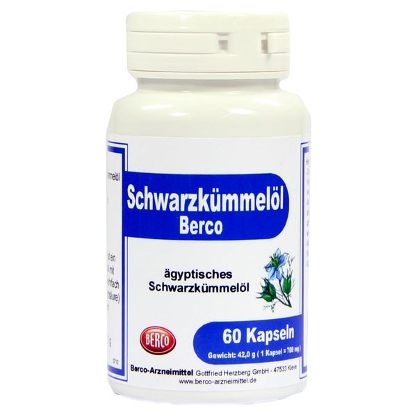 Schwarzkümmelöl Berco Kapseln 60 St