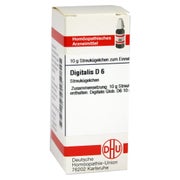 Produktabbildung: Digitalis D 6 Globuli 10 g