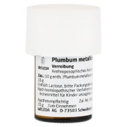Produktabbildung: Plumbum Metallicum Praep. D 20 Triturati 20 g