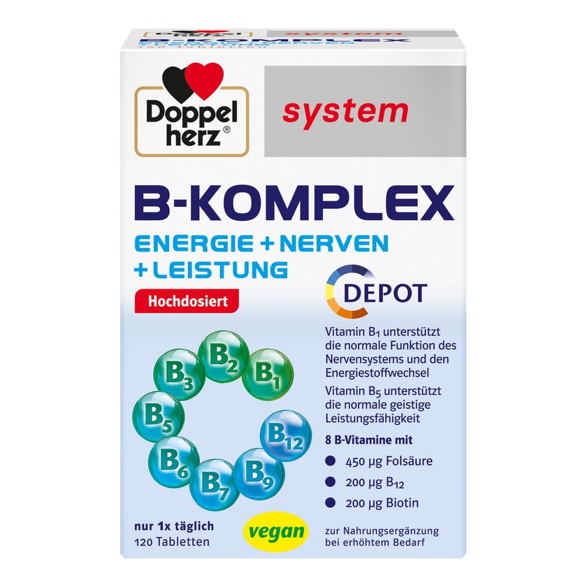 Doppelherz system B-Komplex 120 St