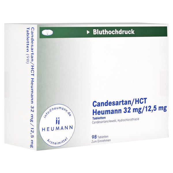 CANDESARTAN/HCT Heumann 32 mg/12,5 mg Tabletten 98 St