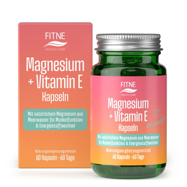 Fitne Magnesium & Vitamin E Kapseln 60 St