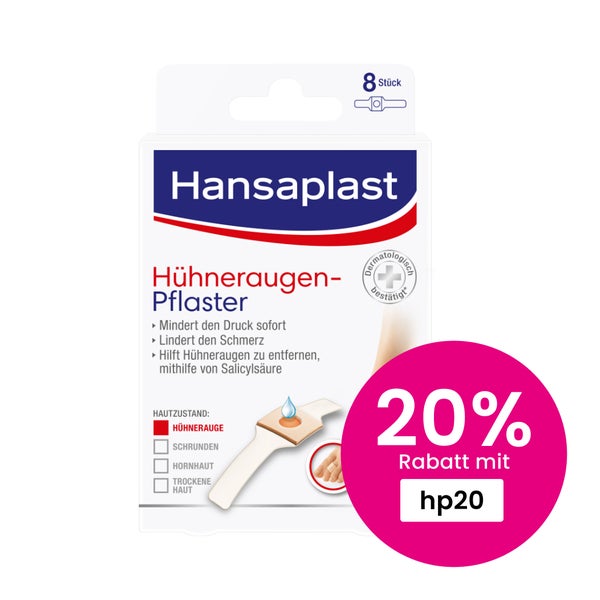Hansaplast Hühneraugen-Pflaster 8 St