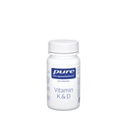 Produktabbildung: pure encapsulations Vitamin K & D 60 St