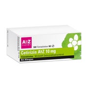 Cetirizin AbZ 10 mg Allergietabletten 100 St