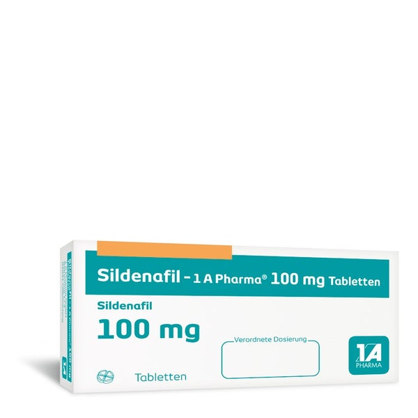 Sildenafil-1a Pharma 100 mg Tabletten 24 St