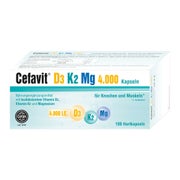 Cefavit D3 K2 Mg 4.000 I.E. Hartkapseln 100 St