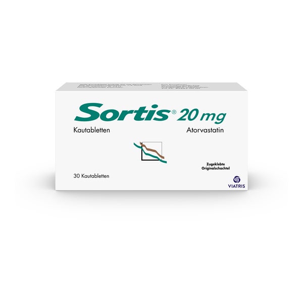 Sortis 20 mg Kautabletten 30 St
