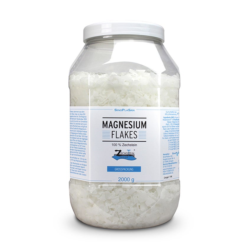 Magnesium Flakes 100% Zechstein Bad 2000 g