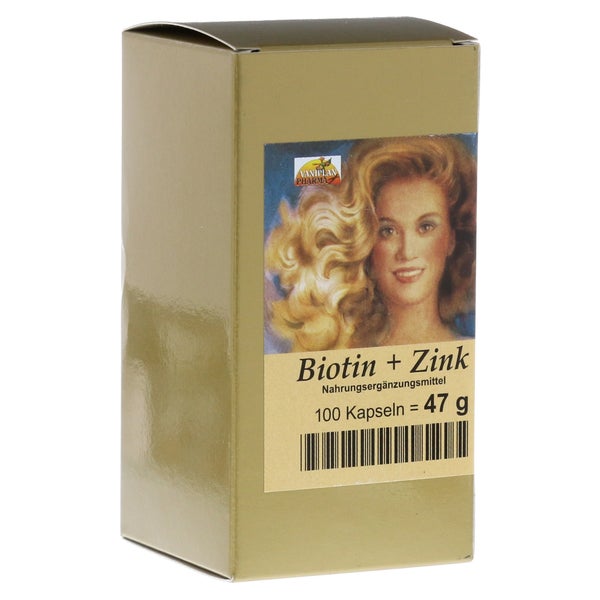 Biotin PLUS Zink Haarkapseln 100 St