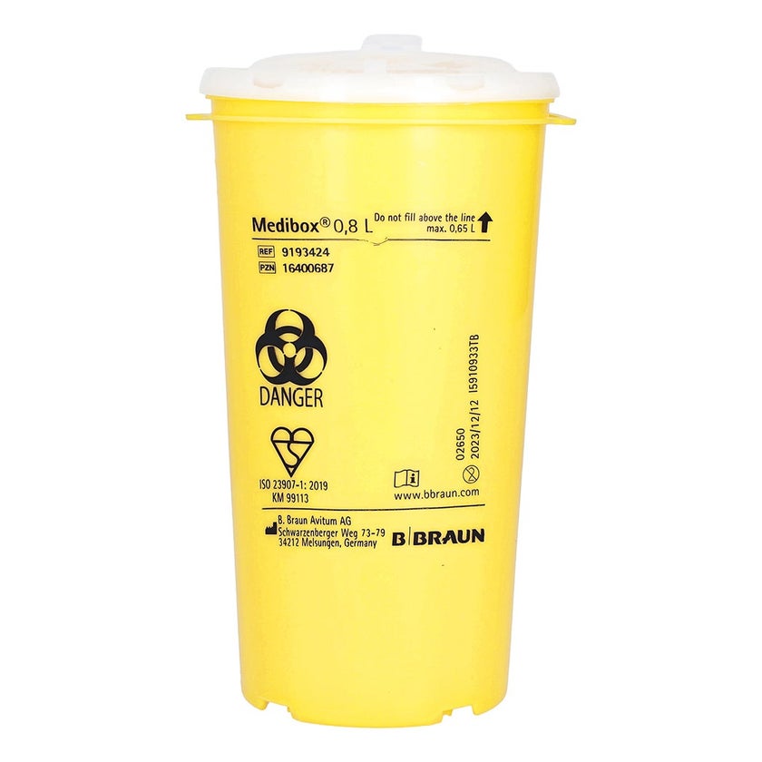 B.Braun Medibox Kanülensammler - 0,8 Ltr. 1 St