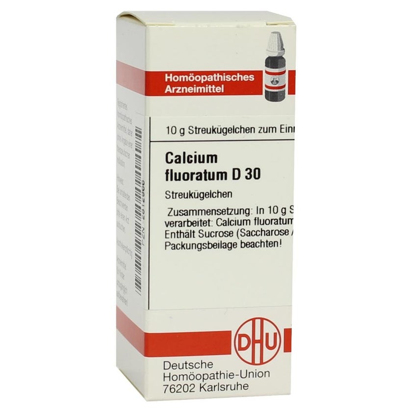 Calcium Fluoratum D 30 Globuli 10 g