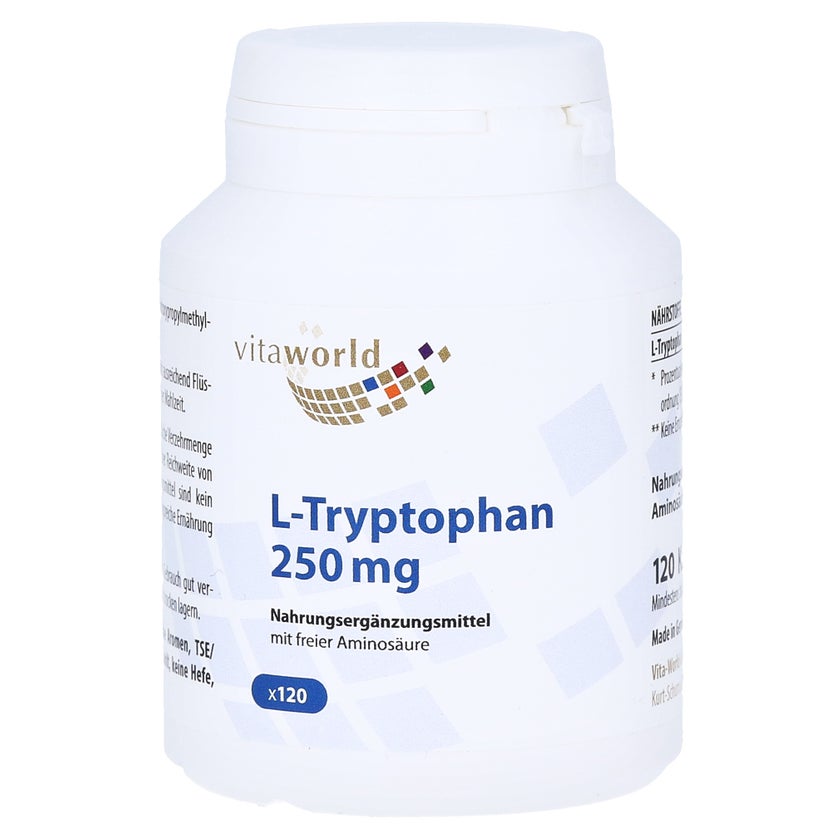 L-tryptophan 250 mg Kapseln 120 St