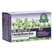 Produktabbildung: Dr.kottas Heidelbeertee Filterbeutel 20 St