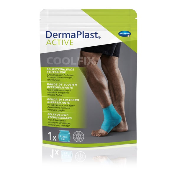 DermaPlast Active CoolFix Bandage 6cm x 4m 1 St