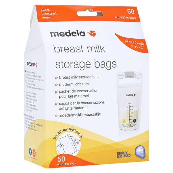 Medela Muttermilch Aufbewahrungsbeutel 50 St