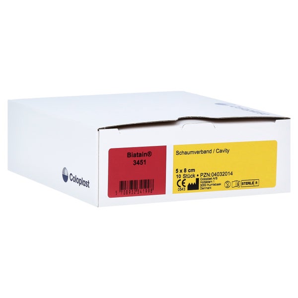 Biatain Schaumverband Cavity 5x8 cm 10 St