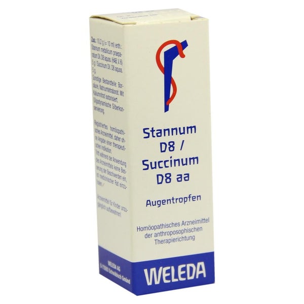 Stannum D 8 succinum D 8 aa Augentropfen 10 ml