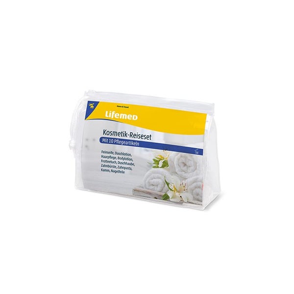 Lifemed Kosmetik-Reiseset mit 10 Pflegeartikeln 1 St