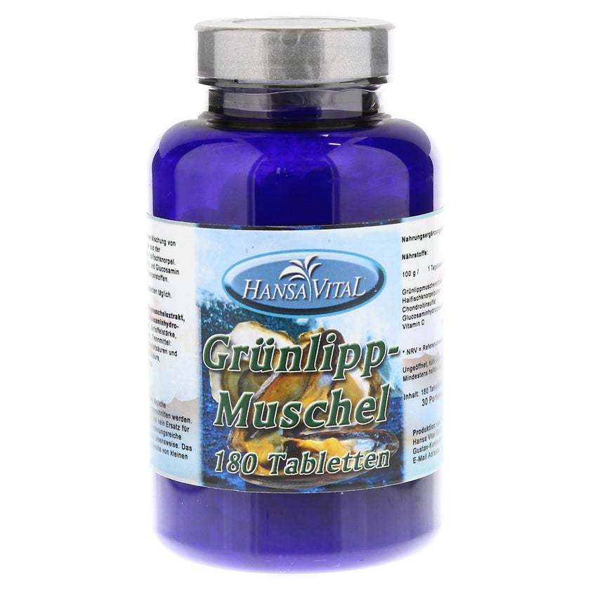 Grünlippmuschel Tabletten 180 St