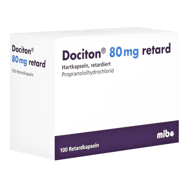 Dociton 80 mg retard Kapseln 100 St