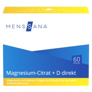 Magnesiumcitrat+d Direkt Menssana Pulver 60 St