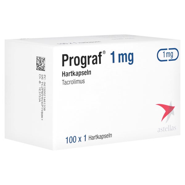 Prograf 1 mg Hartkapseln 100 St
